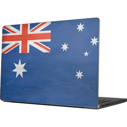 Australia Flag Distressed Apple MacBook Pro 14-inch Skin